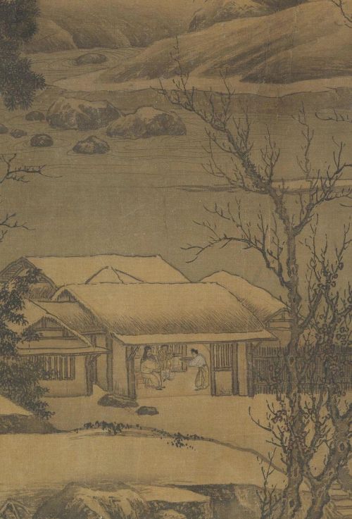 古代画雪景的名画(古代画雪景的画家)