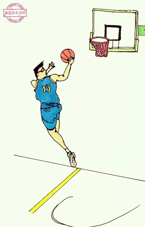 篮球小漫画一幅画怎么画(篮球漫画简单)