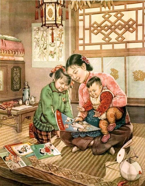 年画粘贴画(新年粘画)