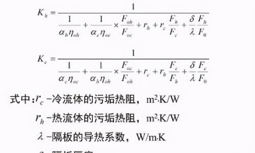 空调翅片换热器设计公式！专业