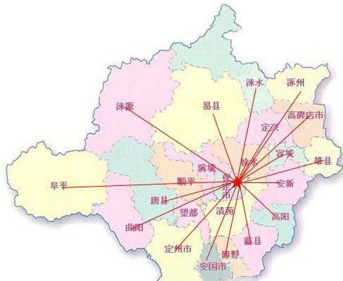 保定地区和保定市合并(保定有望“合并”的两个县)