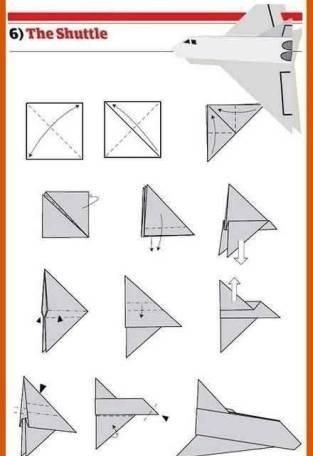 纸飞机的折法12种(纸飞机的折纸方法)