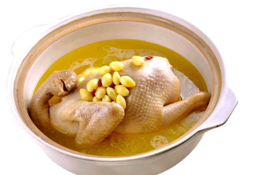 厨大哥 白果炖鸡煲汤料(白果炖鸡怎样做)