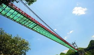 湖南矮寨特大悬索桥属于哪个类型的桥梁?(湖南 矮寨大桥)