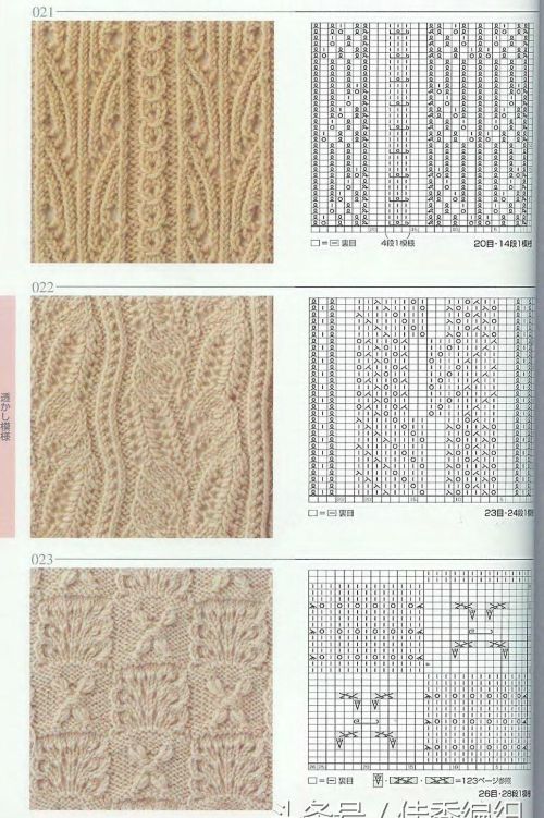 棒针毛衣编织花样图解大全日本志田款250例(棒针毛衣编织方法大全)