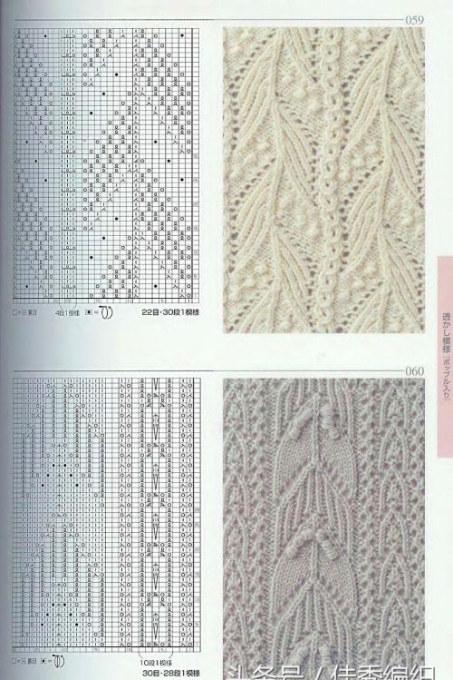 棒针毛衣编织花样图解大全日本志田款250例(棒针毛衣编织方法大全)