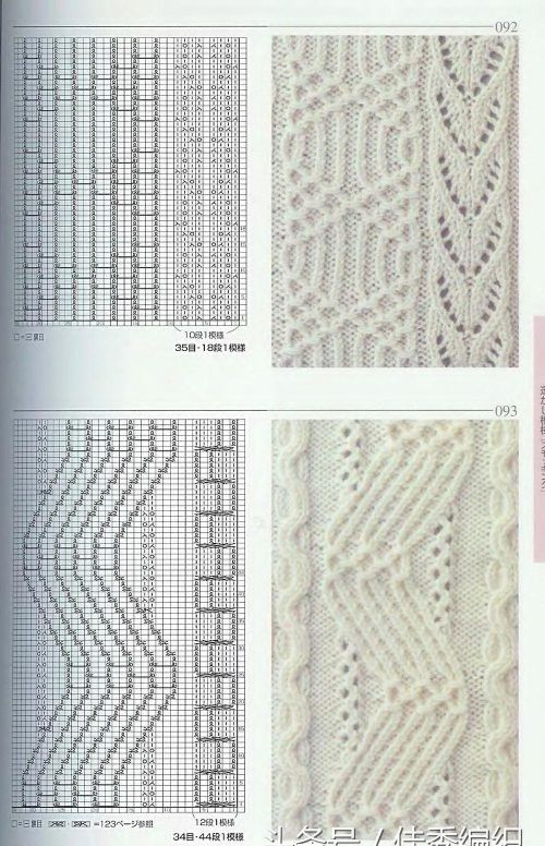 棒针毛衣编织花样图解大全日本志田款250例(棒针毛衣编织方法大全)