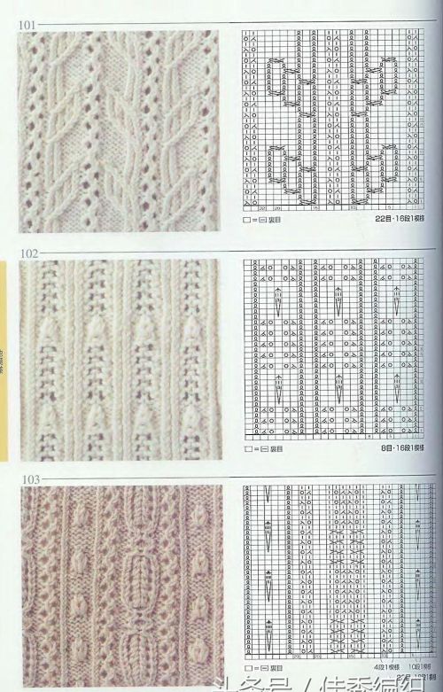 棒针毛衣编织花样图解大全日本志田款250例(棒针毛衣编织方法大全)