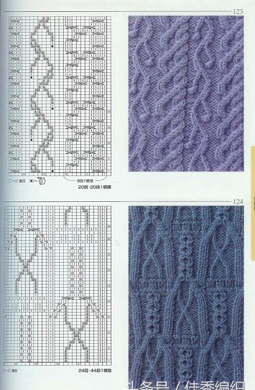 棒针毛衣编织花样图解大全日本志田款250例(棒针毛衣编织方法大全)