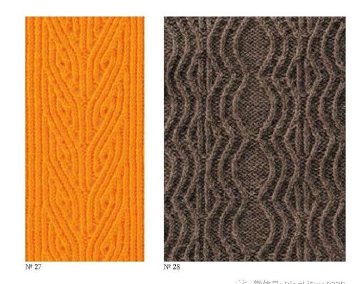 棒针编织毛衣花样图案,简单的编织教程(棒针编织毛衣款式)