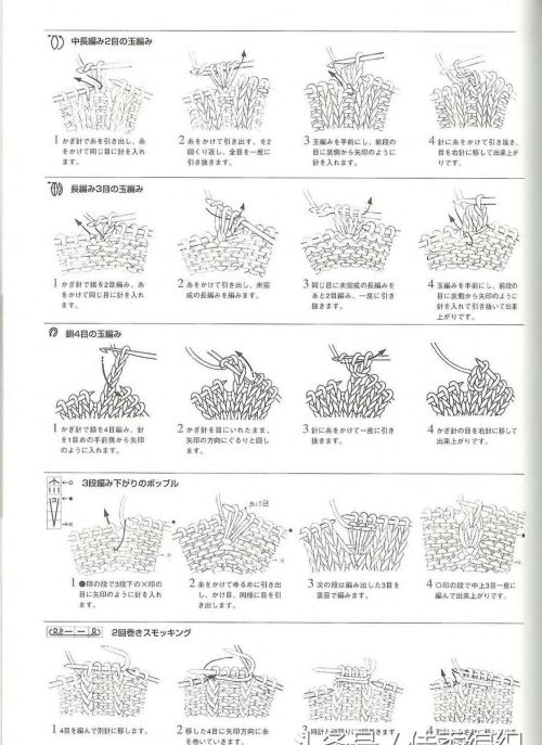 棒针毛衣编织花样图解大全日本志田款250例(棒针毛衣编织方法大全)