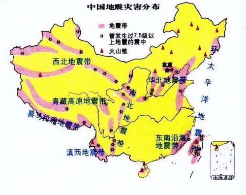 中国地震带分布,看看有没有你的家乡(中国地震带分布在哪里)