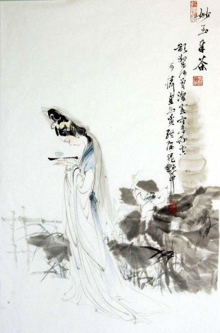 水墨《红楼梦》人物分析(红楼梦人物水墨画)