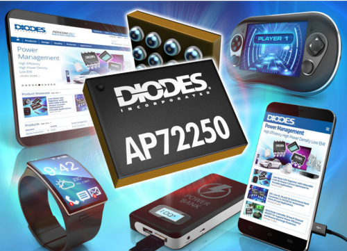 Diodes 推出模式可编程同步升压转换器，提升消费性装置的节能效率