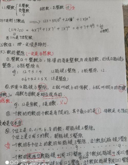 小学数学整数的知识点(小学整数的知识点整理)