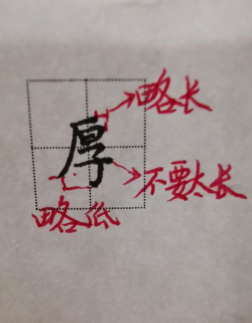 厂字头的书写要领(厂字头的厂怎么写)