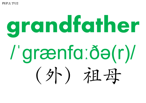 三年级下册英语单词表跟读二单元(三年级下册英语单词第二集)