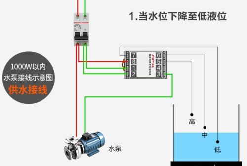 液位继电器的接线方法及工作原理