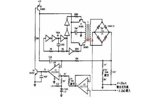 电流变送器作用和原理及电路图