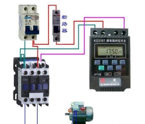 220交流接触器工作原理接线方法图解