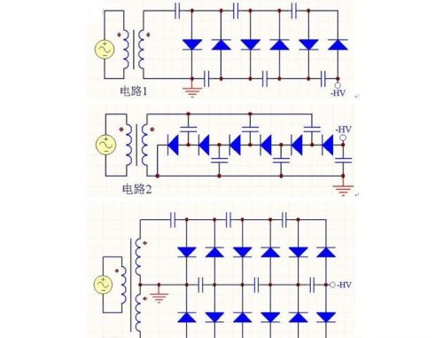 倍压整流电路电容