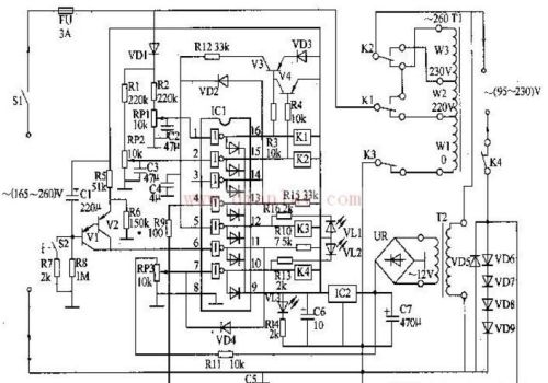 交流稳压器6个电路图分享