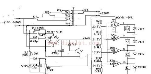 交流稳压器6个电路图分享