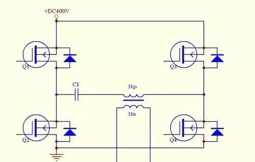 桥式电源隔直电容抑制偏磁的方法以及其容量计算