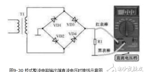 桥式整流器4个脚接线图