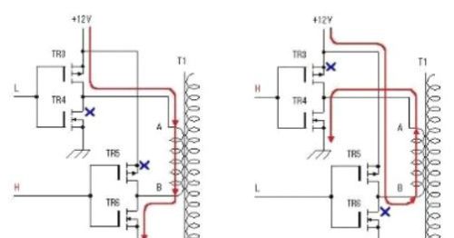 由MOS管、变压器搭建的逆变器电路