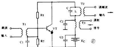 电路图中的振荡和调制电路