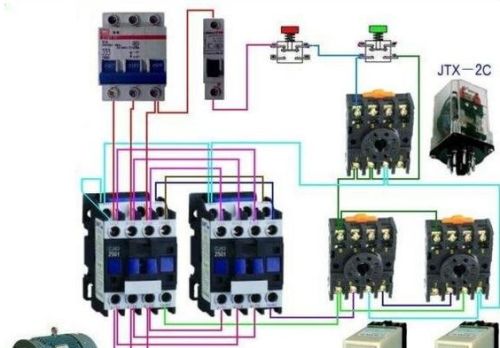 继电器吸合器接线图