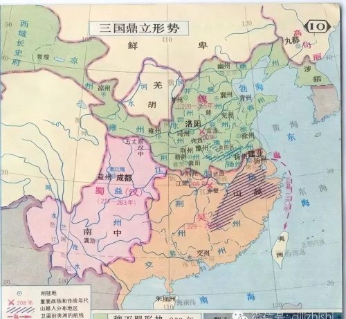 三国形势变迁地图高清(三国形势变迁地图分析)