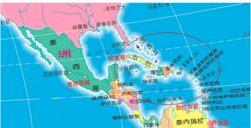 海地多米尼加叫什么岛(海地与多米尼加地图)