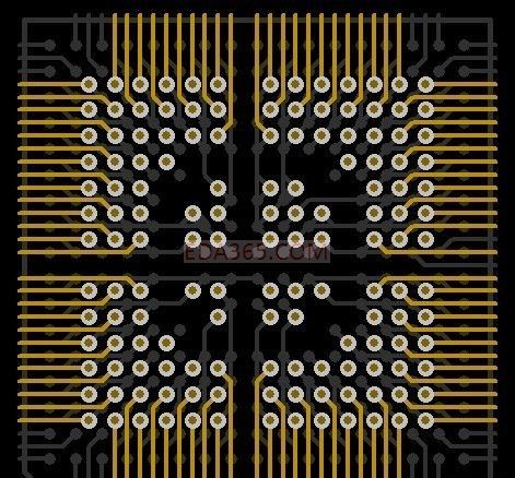 Altium Designer BGA扇出，原理图中PCB的类和布线规则设置