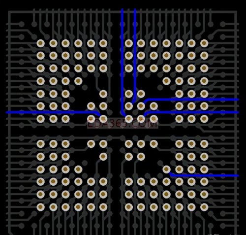 Altium Designer BGA扇出，原理图中PCB的类和布线规则设置