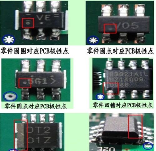 常见SMT极性元器件识别方法（图解），新人学习的好资料