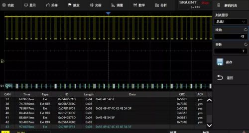 如何用示波器测试CAN信号？