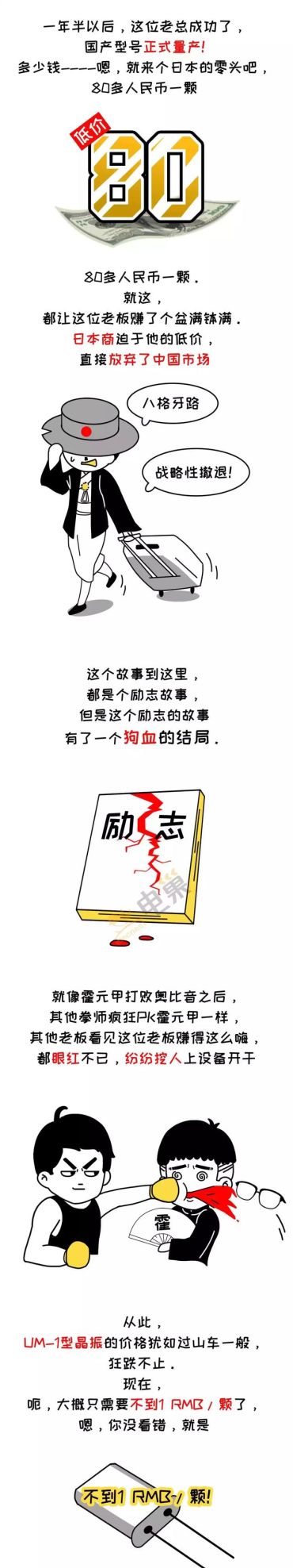 中国电子元器件干爆日本制造的小故事丨漫画剧场
