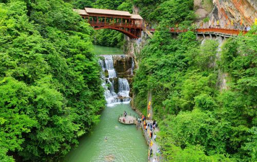 不为人知的世外秘境之地，五道峡风景区