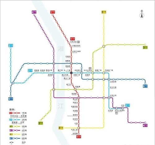 地图看直辖市和省会地铁线路