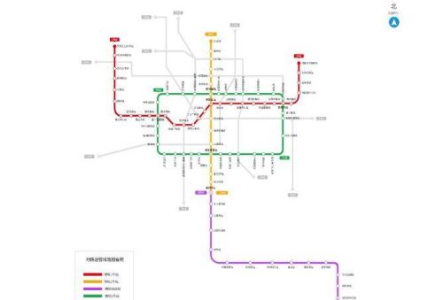 地图看直辖市和省会地铁线路