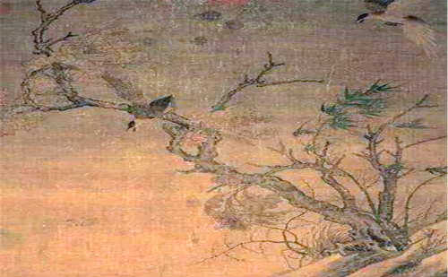 古画被叫错了几百年，专家放大十倍，在画中一棵树枝上瞅见了端倪