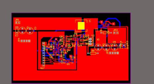 教大家一种自制PCB双面板绝佳方法