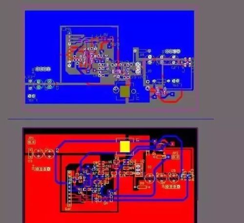 教大家一种自制PCB双面板绝佳方法