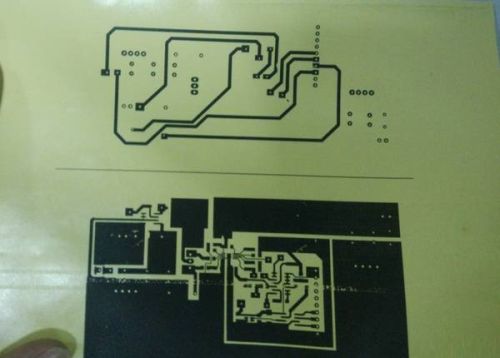 教大家一种自制PCB双面板绝佳方法