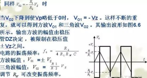 方波和三角波发生器电路