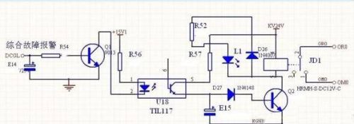 继电器保护电路设计