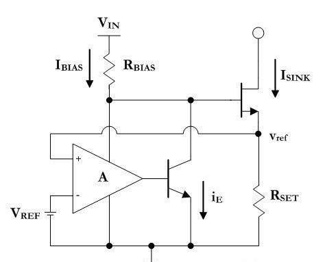 理解电压基准：简单灌电流