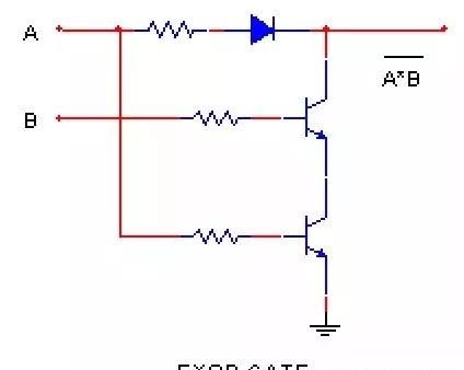用普通元件就能实现的逻辑电路你知道吗